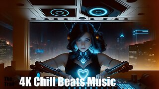 Chill Beats Music - House Light Wave | (AI) Audio Reactive Cyberpunk | The Music