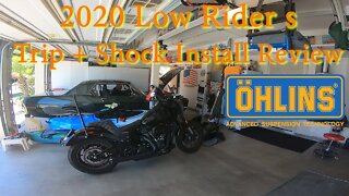 Ohlins Install Review | Texas to California Review on my 2020 Low Rider S | 1968 Mustang Coupe