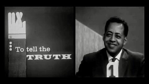 Alien abductee Barney Hill in “To Tell the Truth,” December 12, 1966