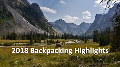 2018 Backpacking Highlights