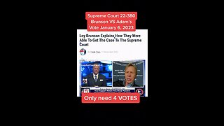 Loy Brunson and Supreme Court case22-380