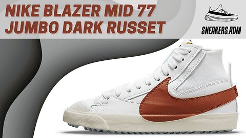 Nike Blazer Mid 77 Jumbo Dark Russet - DD3111-101 - @SneakersADM