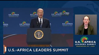 LIVE: President Biden Delivering Remarks at U.S.-Africa Business Forum...