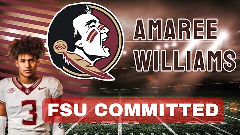 Amaree Williams Elite WR | FSU Commited Player | Match Highlights