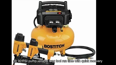 BOSTITCH Air Compressor Combo Kit, 2-Tool (BTFP2KIT)