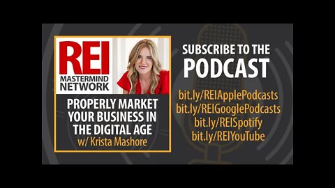 Properly Market Your Business in the Digital Age with Krista Mashore (audio podcast)