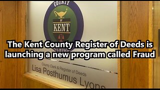 The Kent County Register of Deeds is launching a new program called Fraud