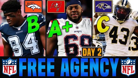 Grading NFL Free Agency Signing | Day 2