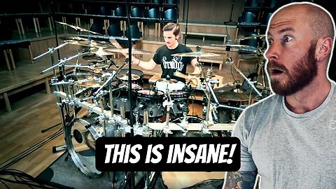 Drummer Reacts To - Nile - The Inevitable Degradation of Flesh Drum Cover by David Diepold
