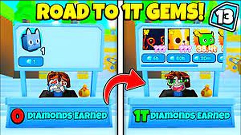 Road To 1 Trillion Gems Using Trading Booths [Epispd 2]