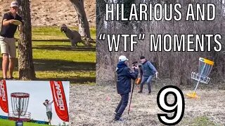 HILARIOUS AND "WTF" MOMENTS IN DISC GOLF COVERAGE - PART 9