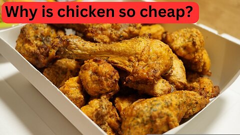 Why is chicken so cheap?