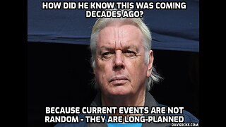 David Icke Predicting Current Events Over Ten Years Ago...