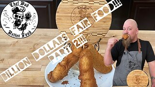 Is This The Next Billion Dollar Fair Food Idea!!! Chicken Cordon Bleu -Part 2-