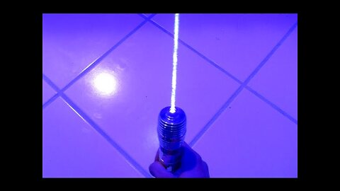 Homemade Lightsaber!?! MASSIVE 3W Handheld Laser Torching Stuff!!