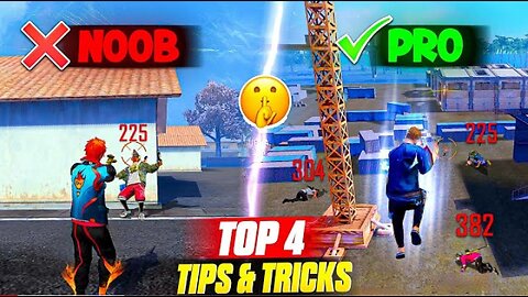TOP 4 SECRET TRICKS IN FREE FIRE PRO TIPS AND TRICKS 2024 🔥 || FIREEYES GAMING || FREE FIRE MAX