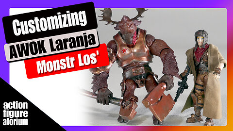 Design Build Paint | Customizing AWOK Laranja into the Red Star Army Monstr-Los' (Monster Moose)