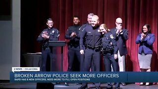 Broken Arrow Police Seek More Officers