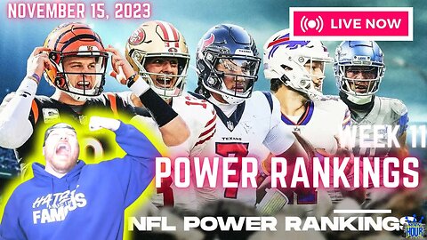 NFL Week 11 Power Rankings