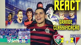 FINAL FLA X FLU? | REACT FLUMINENSE 2 X 2 FORTALEZA | COPA DO BRASIL 2022