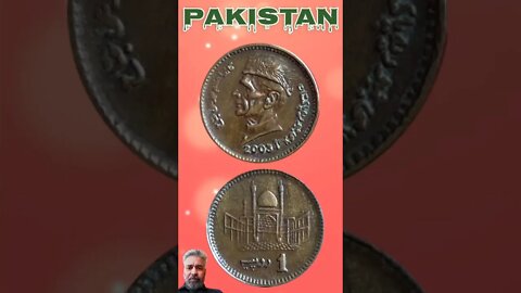 Pakistan 1 Rupee 2003.#shorts #education #coinnotesz