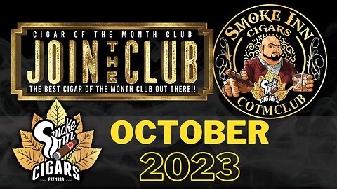 Smoke Inn Cigar of the Month Club October 2023 | Cigar prop