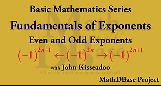 Fundamentals of Exponents – 2: Even and Odd Exponents