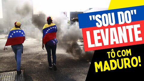 Vagabundos esquerdistas cantam "Sou do Levante tô com Maduro"