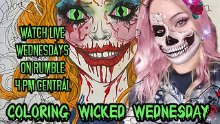 Coloring Wicked Wednesday