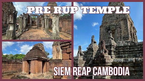 Pre Rup ប្រែរូប Khmer Temple - Built in 961 - Angkor Cambodia