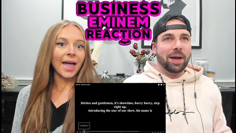 Eminem - Business | REACTION / BREAKDOWN ! (TES) Real & Unedited
