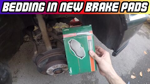 How to Properly Bed In New Car Brake Pads & Rotors