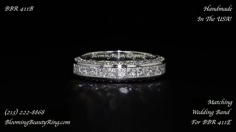 BBR 411B Matching Wedding Band For BBR 411E