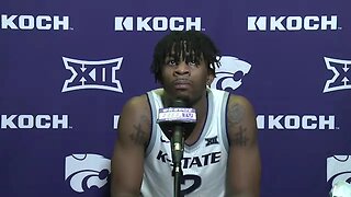 Kansas State Basketball | Selton Miguel Postgame Press Conference | K-State 60, Omaha 58