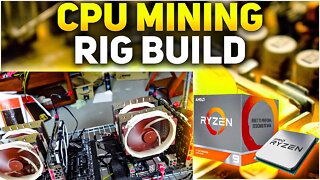 CPU MINING BUILD Lets Build RIG 3 !!!
