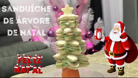 Especial de Natal 08 - Sanduíches de Árvore de Natal - Deliciosos e Lindos