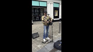 Galway street singer