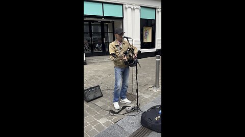 Galway street singer