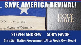 Save America Revival! Christian Nation After God's Own Heart Now 1 Samuel 13:14 | Steven Andrew