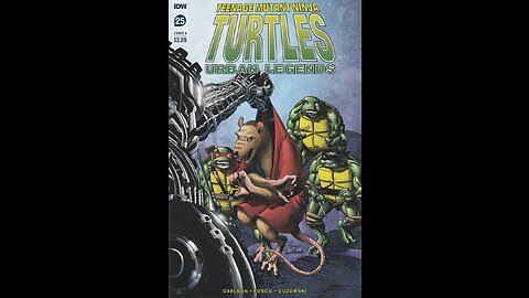 Teenage Mutant Ninja Turtles: Urban Legends -- Issue 25 (2018, IDW) Review