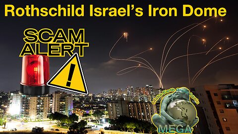 Is Rothschild Israel's Iron Dome Fake? A Massive Hoax? -- Iron Dome a Giant Deceptive Harmless Fireworks Show