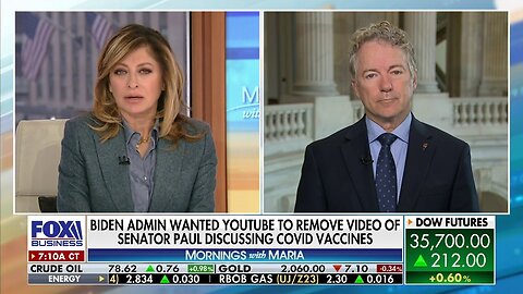 Rand Paul: It Is A Grave Threat To Our Republic To Have Government Involved With Censoring Speech