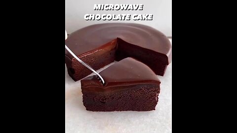 MICROWAVE CHOCOLATE CAKE