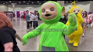 RuPaul's LA 2023 DragCon... Obviously 'Child Friendly' Since The Teletubbies Make A Show