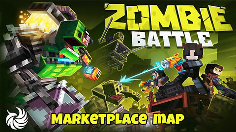 Zombie Battle! 🧟‍♀️ Minecraft Marketplace Map Gameplay