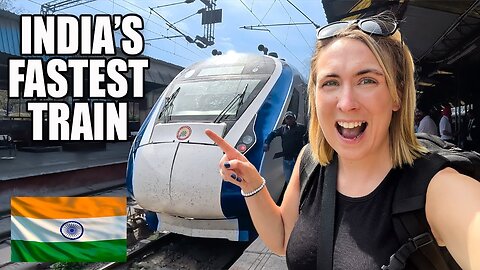 OUR VANDE BHARAT EXPRESS EXPERIENCE! (India Luxury Train) 🇮🇳