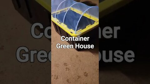 Storage Container Green House