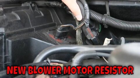 2002 CHEVY S-10 XTREME - BLOWER MOTOR RESISTOR REPLACMENT
