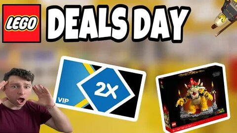 LEGO Double VIP, Target Deals Day, Amazon Prime Day, Lego Bowser And MORE!