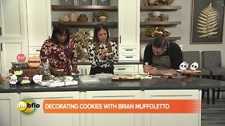 Decorating cookies for Halloween with Brian from The Bakers Men Buffalo - Part 2